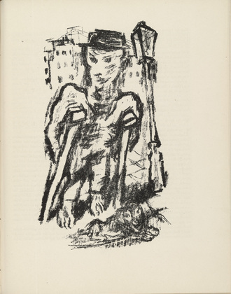 Ren&eacute; Beeh. Untitled (plate, page 117) from the periodical M&uuml;nchner Bl&auml;tter f&uuml;r Dichtung und Graphik, vol. 1, no. 8 (August 1919). 1919