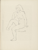 Hans G&ouml;tt. Untitled (plate, page 121) from the periodical M&uuml;nchner Bl&auml;tter f&uuml;r Dichtung und Graphik, vol. 1, no. 8 (August 1919). 1919