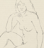 Hans G&ouml;tt. Untitled (plate, page 121) from the periodical M&uuml;nchner Bl&auml;tter f&uuml;r Dichtung und Graphik, vol. 1, no. 8 (August 1919). 1919
