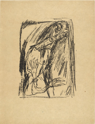 Otto Gleichmann. Transience (Verg&auml;nglichkeit) (plate, loose leaf) from the periodical Das Kunstblatt, vol. 2, no. 5 (May 1918). 1918