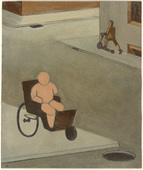 Gottfried Brockmann. The Existence of a Cripple, No. 4 (Kr&uuml;ppeldasein IV). (1922-23)