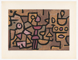 after Paul Klee. Day Music (Musique diurne) (plate 8) from Art d'Aujourd'hui, Ma&icirc;tres de l'Art Abstrait (Art of Today, Masters of Abstract Art): Album I. 1953