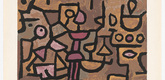 after Paul Klee. Day Music (Musique diurne) (plate 8) from Art d'Aujourd'hui, Ma&icirc;tres de l'Art Abstrait (Art of Today, Masters of Abstract Art): Album I. 1953