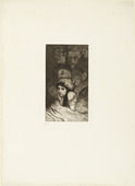 Max Klinger. Dreams (Tr&auml;ume) (plate 3) for the portfolio A Life, Opus VIII (Ein Leben, Opus VIII). 1884 (executed 1883, first published 1884)