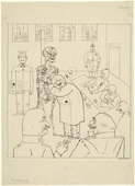 George Grosz. Fit for Active Service (Kriegsverwendungsf&auml;hig). (1918)