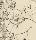 George Grosz. Fit for Active Service (Kriegsverwendungsf&auml;hig). (1918)