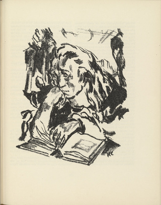 Karl Caspar. Untitled (plate, page 149) from the periodical M&uuml;nchner Bl&auml;tter f&uuml;r Dichtung und Graphik, vol. 1, no. 10 (October 1919). 1919