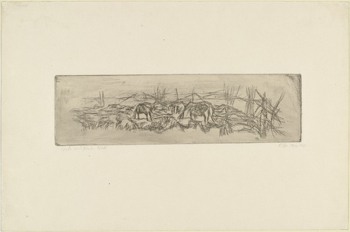 Paul Klee. Sheep in the Pen (Schafe in der H&uuml;rde). 1910
