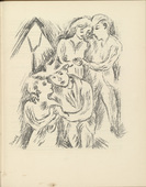 Max Unold. Untitled (plate, page 169) from the periodical M&uuml;nchner Bl&auml;tter f&uuml;r Dichtung und Graphik, vol. 1, no. 11/12 (December 1919). 1919