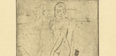 Wilhelm Lehmbruck. Contemplative Girl (small, full) [Sinnendes M&auml;dchen (klein, ganz)]. (1911)