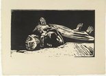 K&auml;the Kollwitz. The Widow II (Die Witwe II) (plate 5) from War (Krieg). (1922, published 1923)