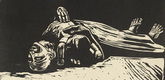 K&auml;the Kollwitz. The Widow II (Die Witwe II) (plate 5) from War (Krieg). (1922, published 1923)