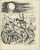 Richard Seewald. To the Wayfarers (Den Wanderern) (plate, page 189) from the periodical M&uuml;nchner Bl&auml;tter f&uuml;r Dichtung und Graphik, vol. 1, no. 11/12 (December 1919). 1919