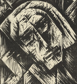 Gerhardt von Ruckteschell. Prophet from the periodical Kündung, vol. 1, no. 1 (January 1921). 1921 (executed 1920)