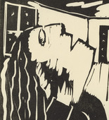 Franz Radziwill. Travails of Love (Liebesgram) from the periodical K&uuml;ndung, vol. 1, no. 3 (March 1921). 1921 (executed 1920-21)