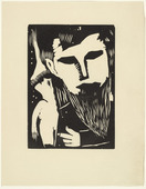 Franz Radziwill. The Prophet (Der Prophet) from the periodical K&uuml;ndung, vol. 1, no. 3 (March 1921). 1921 (executed 1920-21)