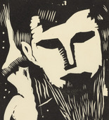 Franz Radziwill. The Prophet (Der Prophet) from the periodical K&uuml;ndung, vol. 1, no. 3 (March 1921). 1921 (executed 1920-21)