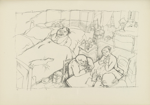 George Grosz. Plate 39 from Ecce Homo. 1922-1923 (reproduced drawings and watercolors executed 1915-22)