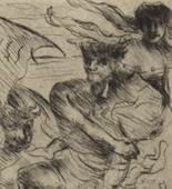 Lovis Corinth. The Abduction of Helen (Der Raub der Helena) from Classical Legends (Antike Legenden). 1919
