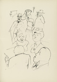 George Grosz. Plate 47 from Ecce Homo. 1922-1923 (reproduced drawings and watercolors executed 1915-22)