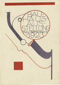 Oskar Schlemmer. Postcard for the Bauhaus Exhibition (Postkarte f&uuml;r die Bauhaus-Ausstellung). (1923)