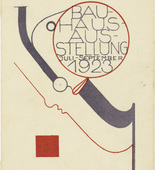 Oskar Schlemmer. Postcard for the Bauhaus Exhibition (Postkarte f&uuml;r die Bauhaus-Ausstellung). (1923)