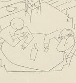 George Grosz. Plate 49 from Ecce Homo. 1922-1923 (reproduced drawings and watercolors executed 1915-22)