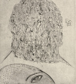 Lasar Segall. Coffee Tree and Head (Cabe&ccedil;a e cafezal). (1930)