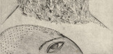 Lasar Segall. Coffee Tree and Head (Cabe&ccedil;a e cafezal). (1930)