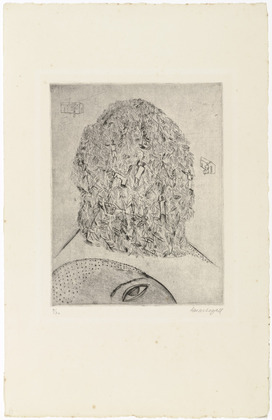 Lasar Segall. Coffee Tree and Head (Cabe&ccedil;a e cafezal). (1930)
