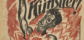 Max Pechstein. Title page from the pamphlet An alle K&uuml;nstler! (To All Artists!). 1919