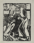 Christian Rohlfs. Return of the Prodigal Son (R&uuml;ckkehr des verlorenen Sohnes). (1916)