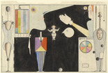 Oskar Schlemmer. The Figural Cabinet (Das figurale Kabinett). (1922)