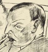 Max Beckmann. The Disillusioned II (Die Entt&auml;uschten II) from the portfolio Trip to Berlin 1922 (Berliner Reise 1922). 1922