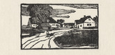Emil Orlik. The Wheelbarrower (Karrenschieber) from Small Woodcuts (Kleine Holzschnitte). 1920 (prints executed 1896-1899)