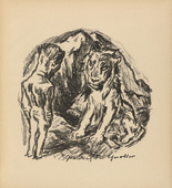 Ren&eacute; Beeh. Gottfried Keller-Bilderbuch. Zum Hundertsten Geburtstag Gottfried Kellers. 1914
