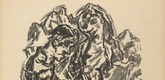 Ren&eacute; Beeh. The Fool of Manegg (Der Narr auf Manegg) (plate 10) from Gottfried Keller-Bilderbuch. Zum Hundertsten Geburtstag Gottfried Kellers. 1914