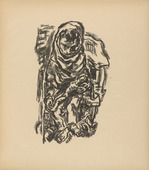 Ren&eacute; Beeh. Ursula (plate 5) from Gottfried Keller-Bilderbuch. Zum Hundertsten Geburtstag Gottfried Kellers. 1914