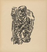 Ren&eacute; Beeh. Ursula (plate 5) from Gottfried Keller-Bilderbuch. Zum Hundertsten Geburtstag Gottfried Kellers. 1914