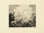 Otto Dix. Ration Carrying near Pilkem (Essenholer bei Pilkem) from The War (Der Krieg). (1924)