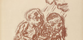 Ren&eacute; Beeh. The Fool of Manegg (Der Narr auf Manegg) (plate 9) from Gottfried Keller-Bilderbuch. Zum Hundertsten Geburtstag Gottfried Kellers. 1914