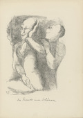 Rudolf Grossmann. The Delight in Beauty (Die Freude am Sch&ouml;nen) (plate, after p. 140) from Ganymed. Bl&auml;tter der Mar&eacute;es-Gesellschaft, vol. 1. 1919