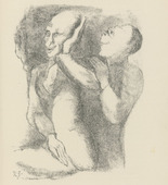 Rudolf Grossmann. The Delight in Beauty (Die Freude am Sch&ouml;nen) (plate, after p. 140) from Ganymed. Bl&auml;tter der Mar&eacute;es-Gesellschaft, vol. 1. 1919