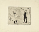 Erich Heckel. Tightrope Walkers (Seilt&auml;nzer). 1910
