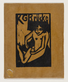 Various Artists, German with Ernst Ludwig Kirchner, Karl Schmidt-Rottluff, Erich Heckel, Max Pechstein. KG Br&uuml;cke. 1910