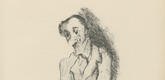 Rudolf Grossmann. The Critic (Der Kritiker) (plate, after p. 152) from Ganymed. Bl&auml;tter der Mar&eacute;es-Gesellschaft, vol. 1. 1919