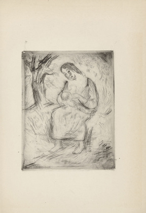 Otto Schubert. Spring (Fr&uuml;hling) (plate, after p. 208) from Ganymed. Bl&auml;tter der Mar&eacute;es-Gesellschaft, vol. 2. 1920