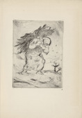 Otto Schubert. Winter (plate, after p. 222) from Ganymed. Bl&auml;tter der Mar&eacute;es-Gesellschaft, vol. 2. 1920