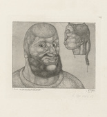 Paul Klee. Perseus (Wit Has Triumphed over Grief) (Perseus [Der Witz hat &uuml;ber das Leid gesiegt]) from the series Inventions (Inventionen). 1904