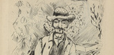 Rudolf Grossmann. The Old Gardener (Der alte G&auml;rtner) (plate, after p. 148) from Ganymed. Bl&auml;tter der Mar&eacute;es-Gesellschaft, vol. 3. 1921